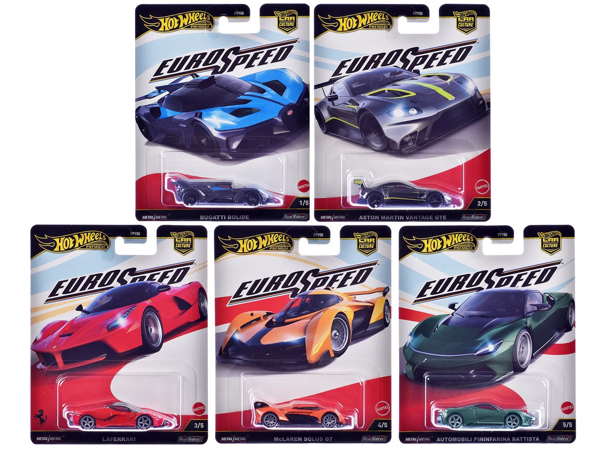 Hot Wheels LaFerrari EURO SPEED 6台セット Hot wheels Car Culture EuroSpeed – Pops Toys