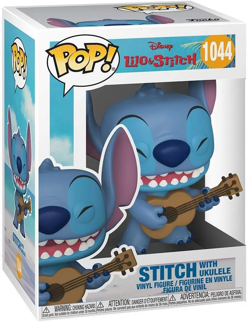 1044 Funko POP! Lilo & Stitch - Stich with Ukulele