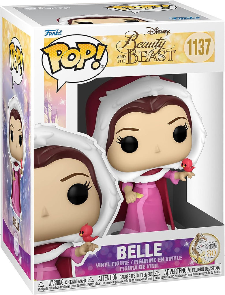 1137 Funko POP! Beauty and the Beast - Belle with Winter Cloak 30th Anniversary
