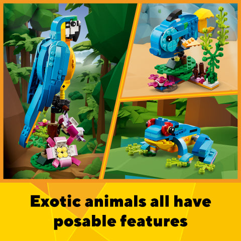31136 LEGO Creator 3-in-1 Exotic Parrot