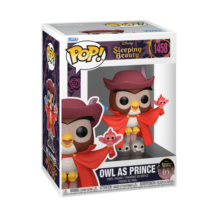 1458 Funko POP! Sleeping Beauty 65th Anniversary - Owl as Prince