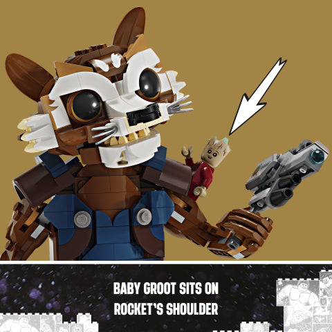 76282 LEGO Super Heroes Rocket & Baby Groot