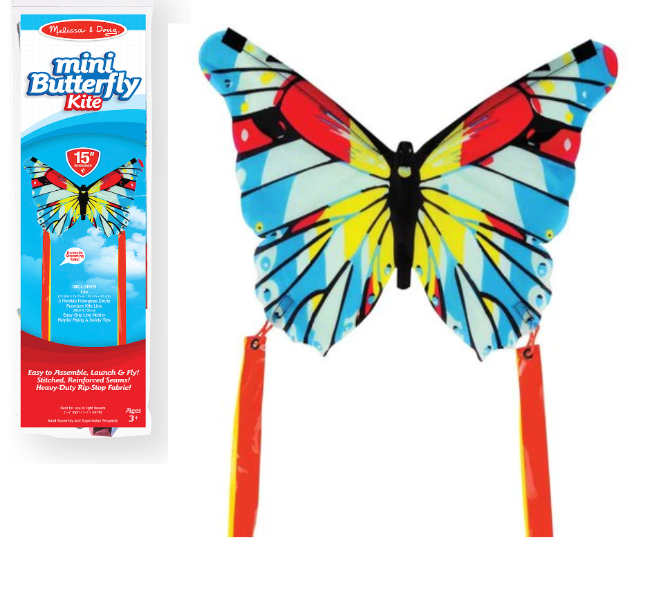 30206 Melissa & Doug Mini Butterfly Kite