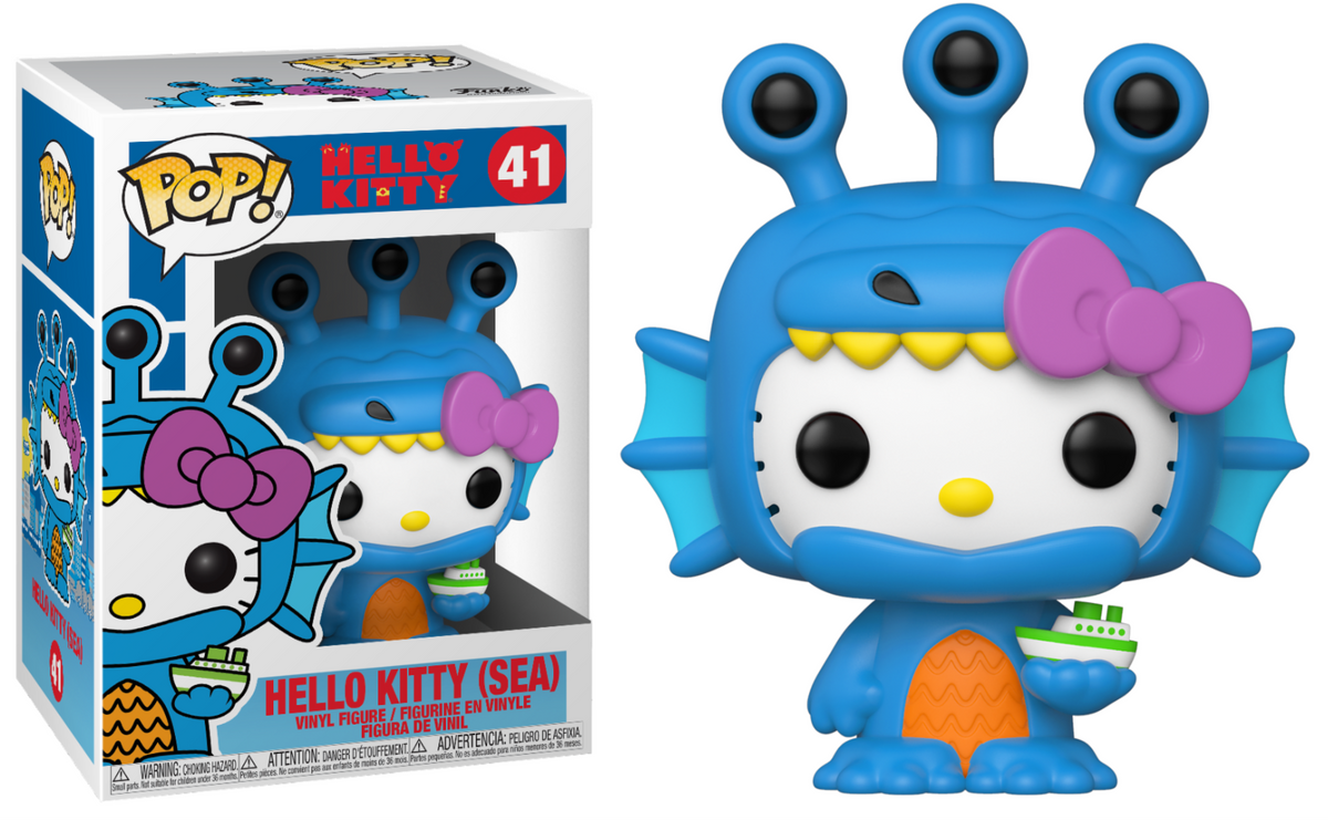41 Funko POP! Hello Kitty - Sea Kaiju – Pops Toys