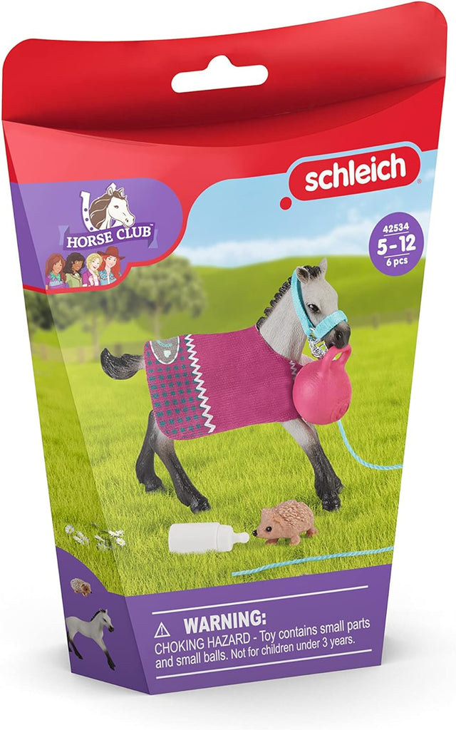 42534 Schleich Playful Foal Box Damage