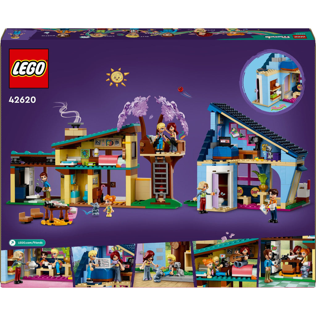 42620 LEGO Friends Olly and Paisley's Family Houses