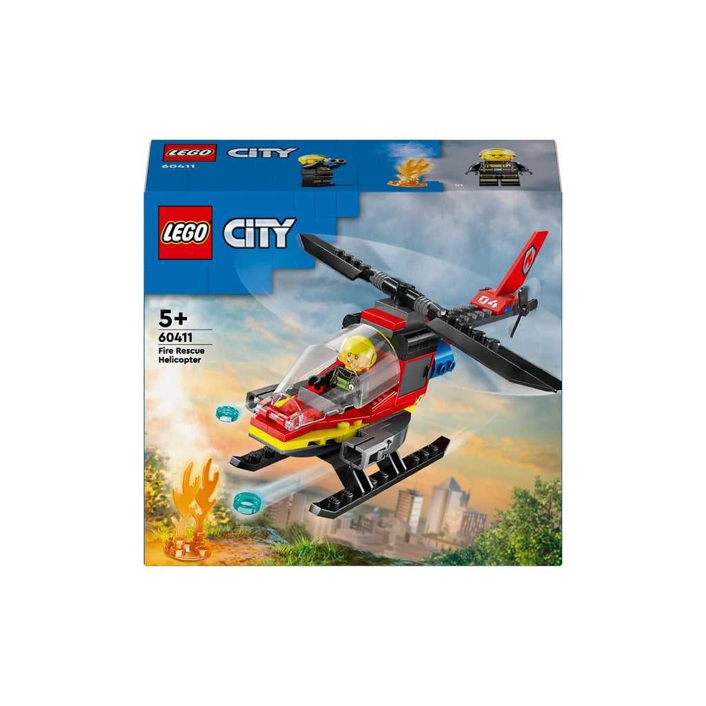 60411 LEGO City Fire Rescue Helicopter