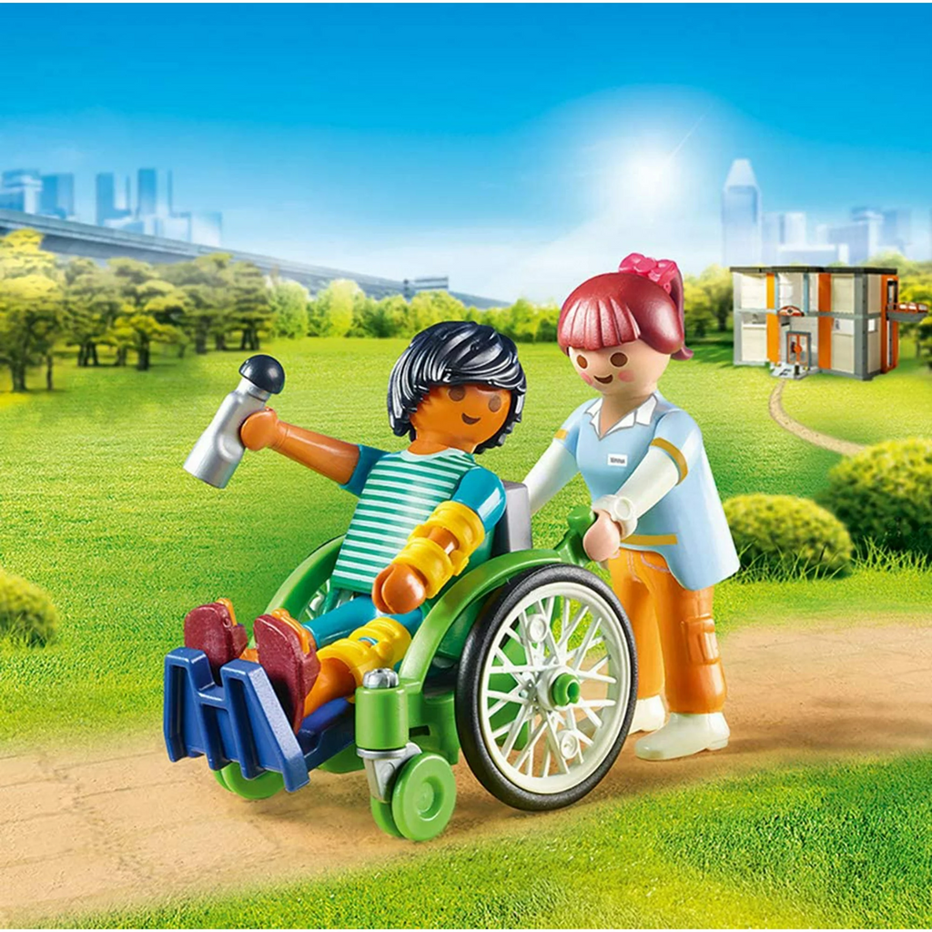 70193 Playmobil Patient in Wheelchair