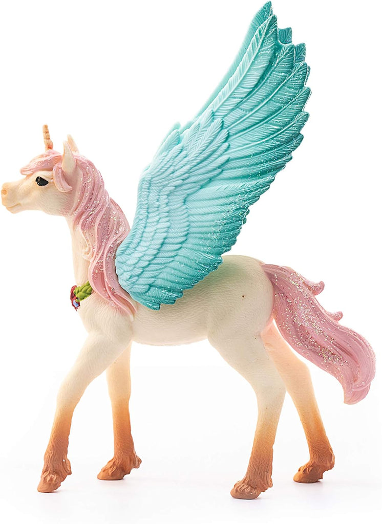 70575 Schleich Bayal Decorated Unicorn Pegasus Foal