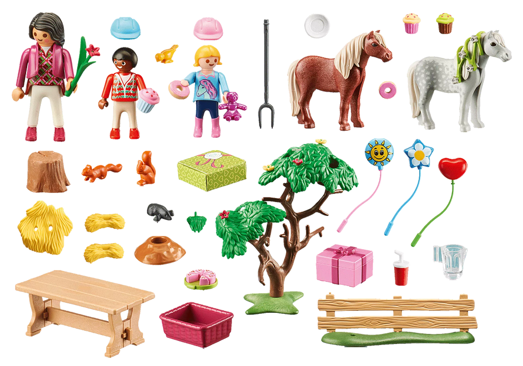 70997 Playmobil Pony Farm Birthday Party
