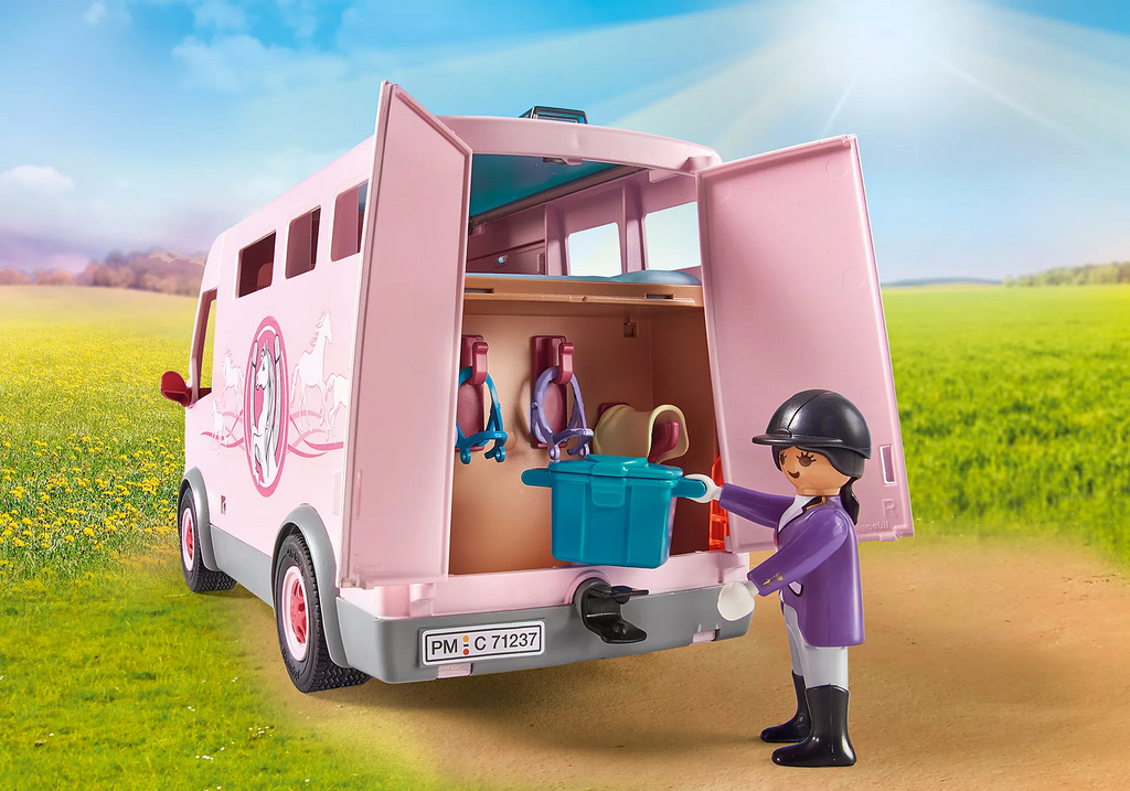 71237 Playmobil Horse Transporter with Trainer