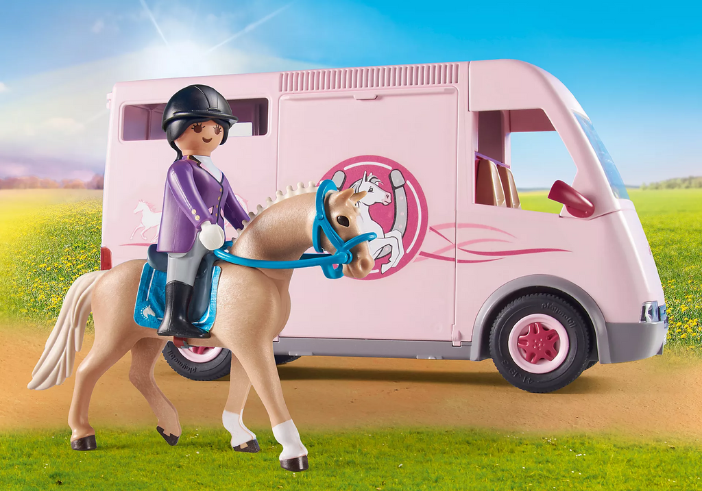 71237 Playmobil Horse Transporter with Trainer