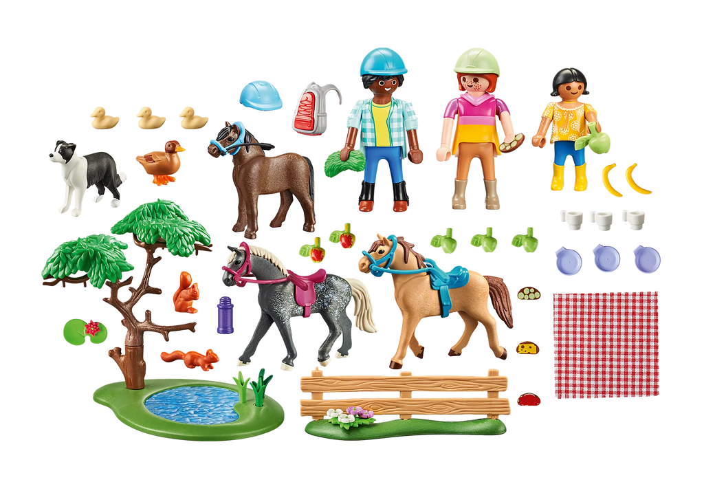 71239 Playmobil Picnic Adventure with Horses