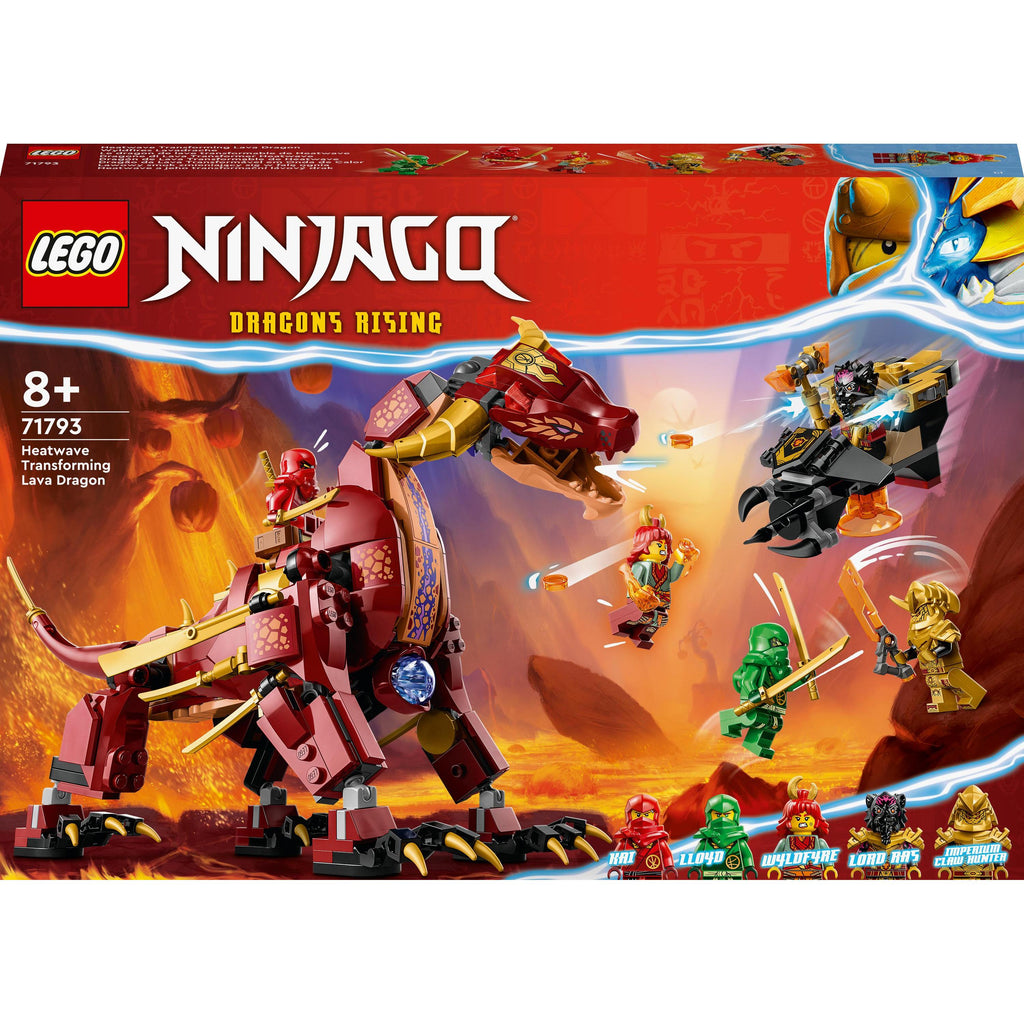 71793 LEGO Ninjago Heatwave Transforming Lava Dragon