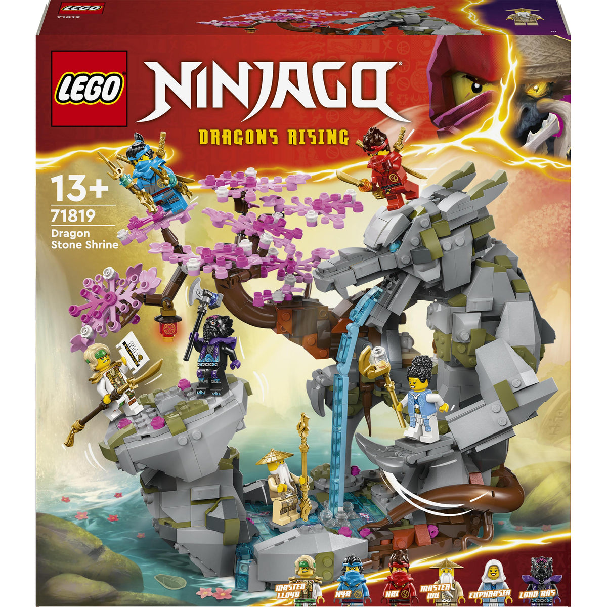 LEGO® NINJAGO® Dragon Stone Shrine Buildable Model 71819 – Pops Toys
