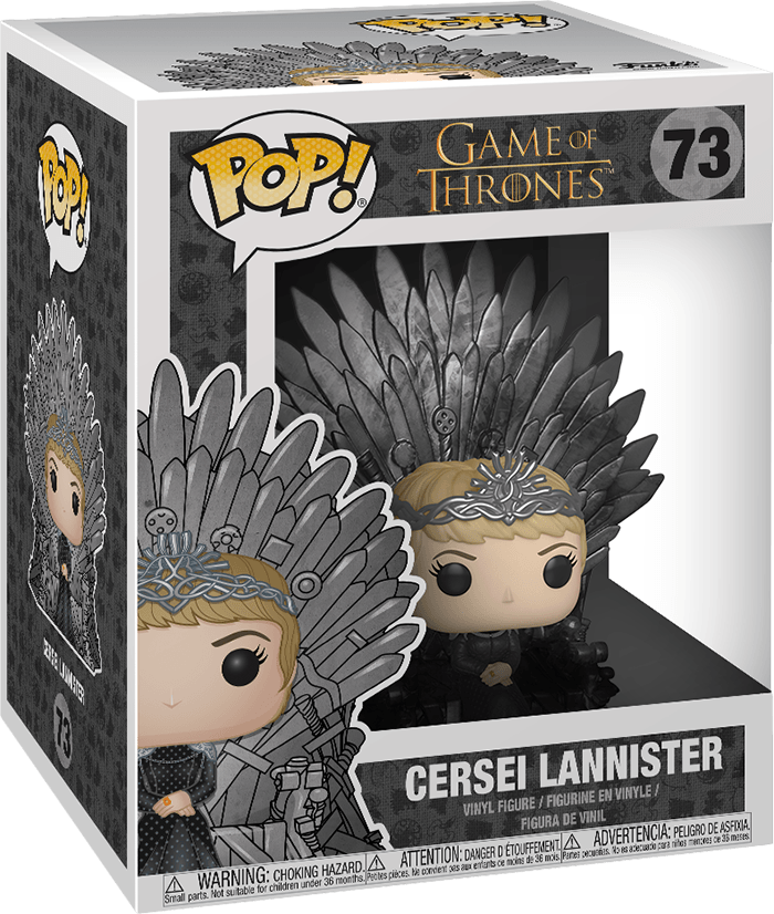 73 Funko POP! Deluxe Game of Thrones - Cersei Lannister on the Iron Throne