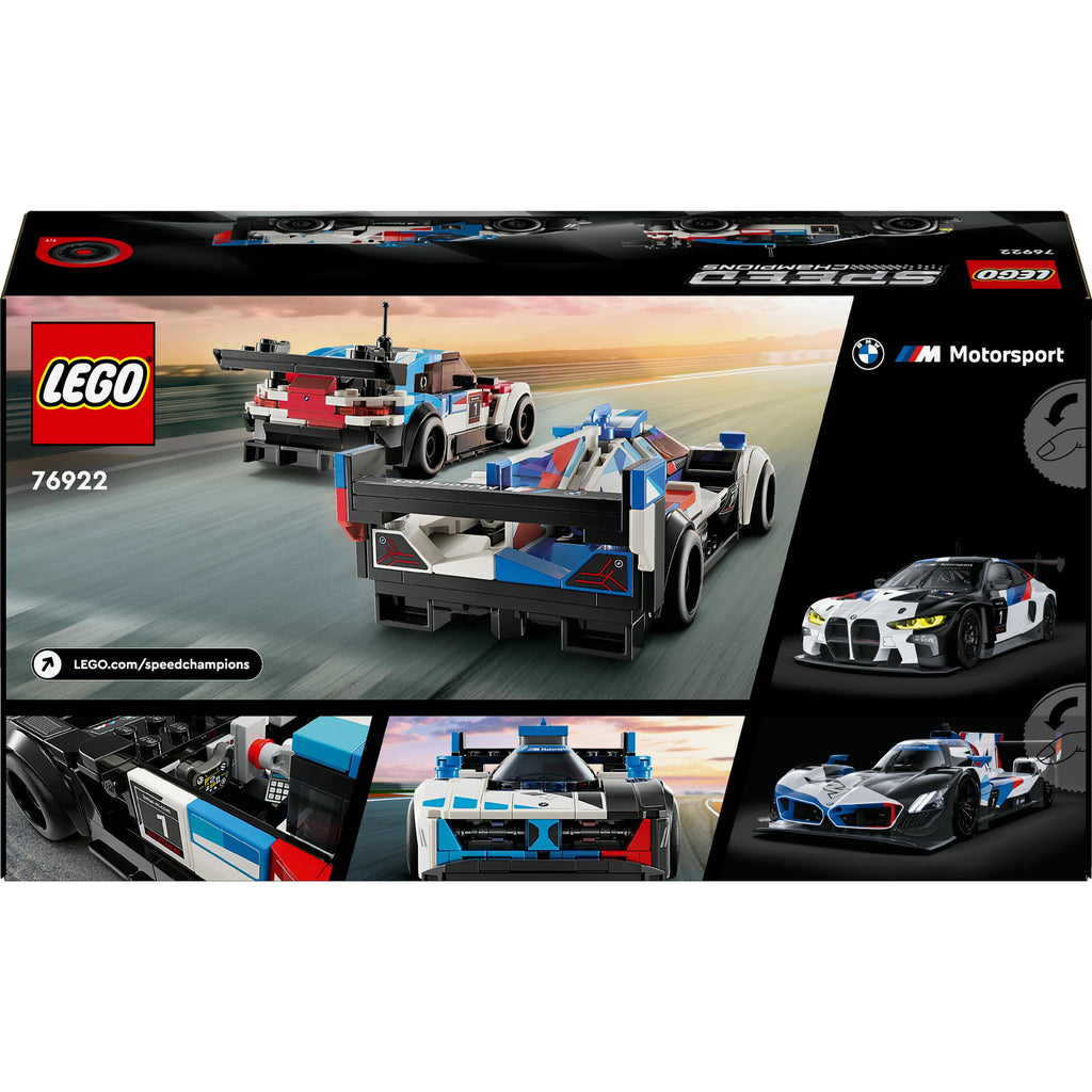 76922 LEGO Speed Champions BMW M4 GT3 & BMW M Hybrid V8 Race Cars