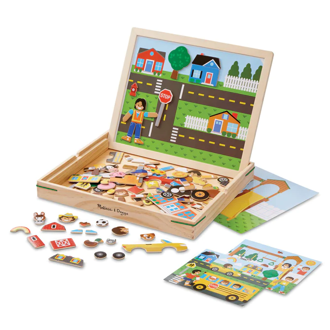 9918 Melissa & Doug Wooden Magnetic Matching Picture Game
