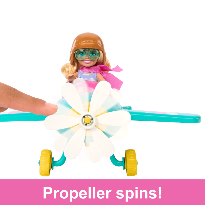 Barbie Chelsea Can Be… Plane Doll & Playset