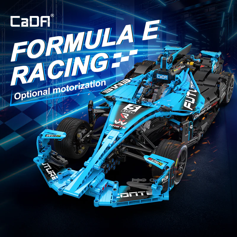 CaDA Formula E Race Car Can Convert to RC