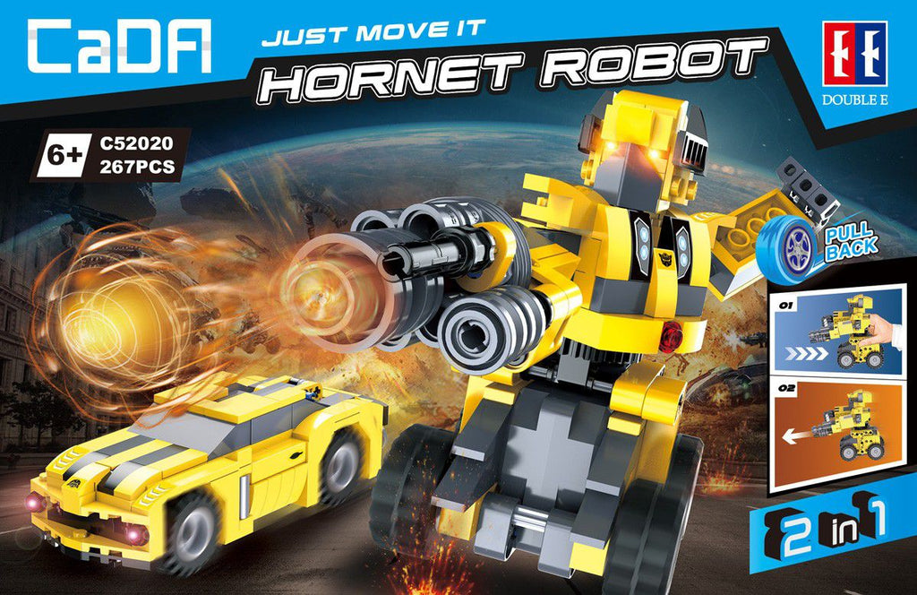 CaDa Hornet Robot 2in1 - Pull Back