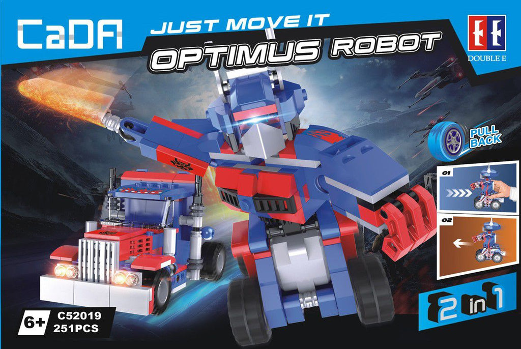 CaDa Optimus Robot 2in1 - Pull Back