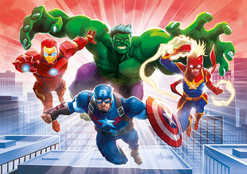 Clementoni Marvel Avengers Glow in the Dark 104 Piece Puzzle