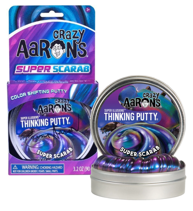 Crazy Aaron's Thinking Putty Super Illusions - Super Scarab