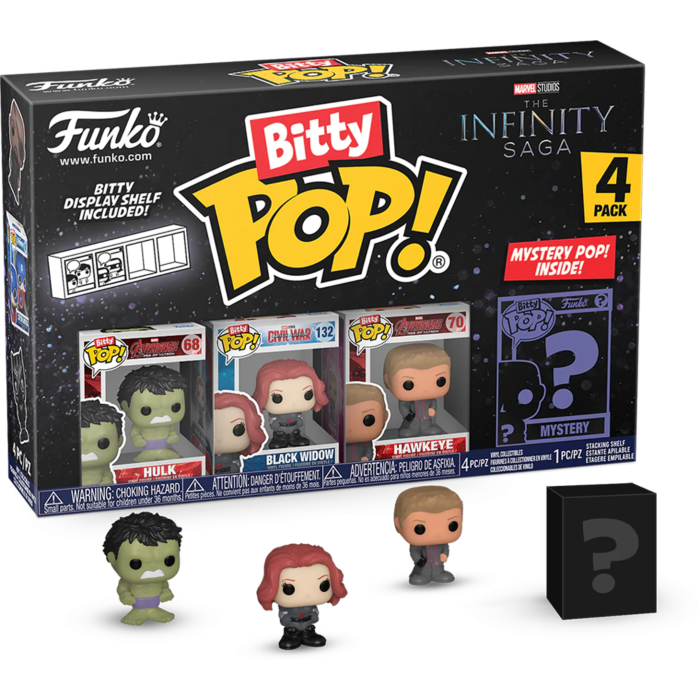 Funko Bitty POP! Marvel Infinity Saga - Hulk 4 Pack
