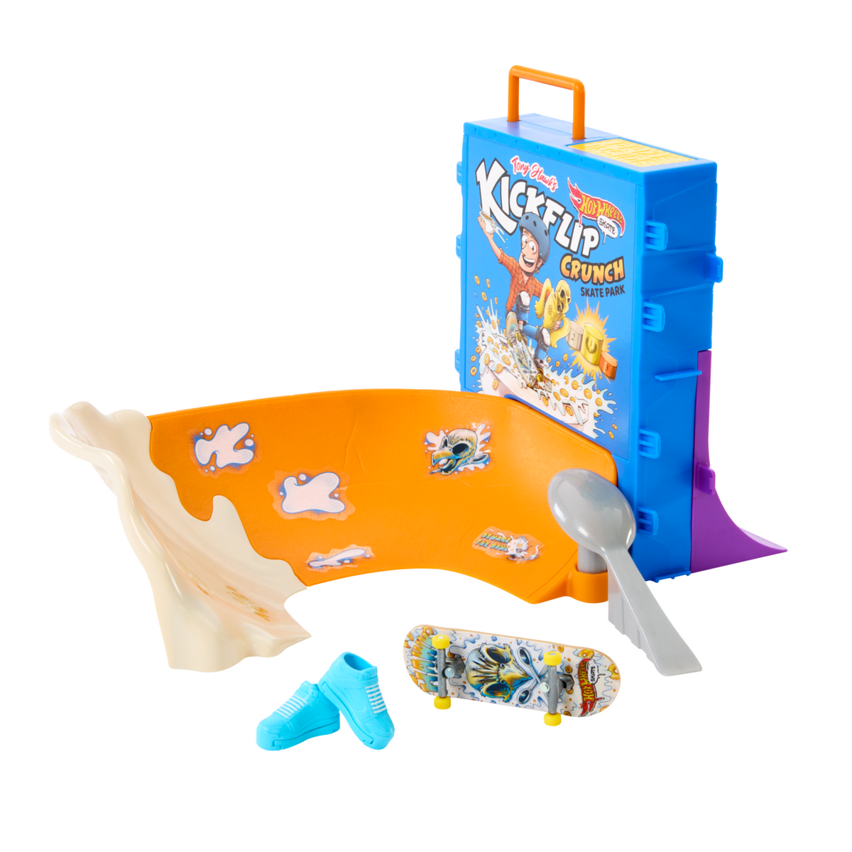 Hot Wheels Skate Tony Hawk Cereal Skate Bowl – Pops Toys