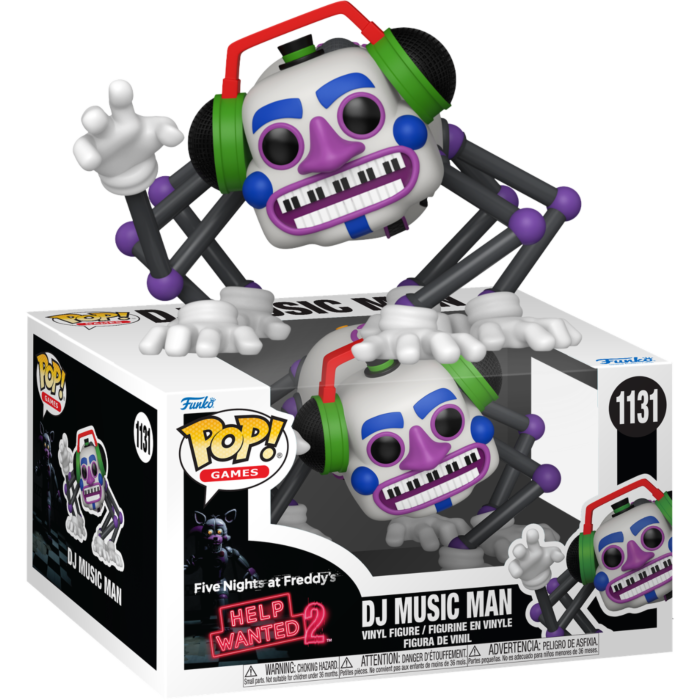 1131 Funko POP! Premium: FNAF HW2 - DJ Music Man  Pops Toys