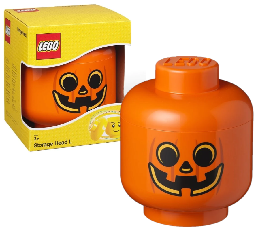 LEGO Storage Head Pumpkin - Large
