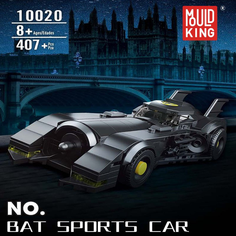 Mould King Famous Cars 1989 Batmobile