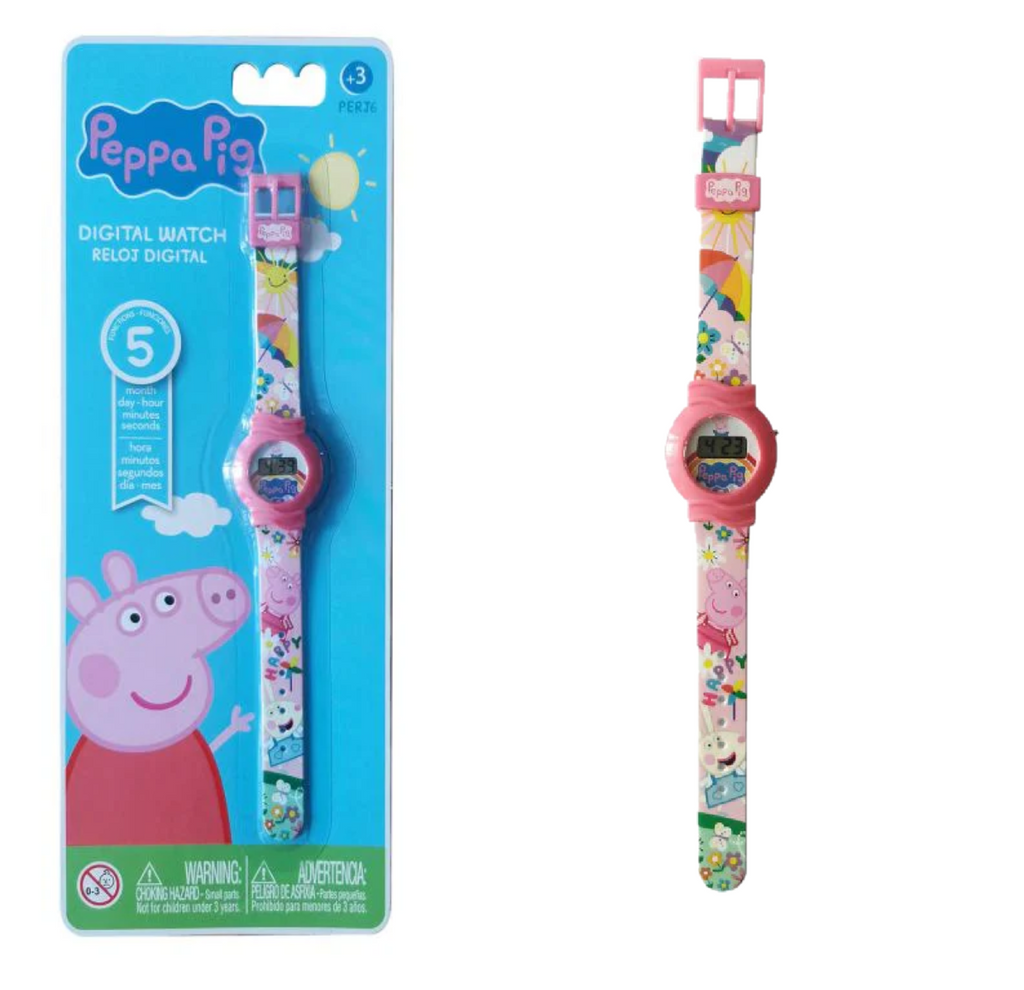 Peppa Pig 5 Function LCD Watch