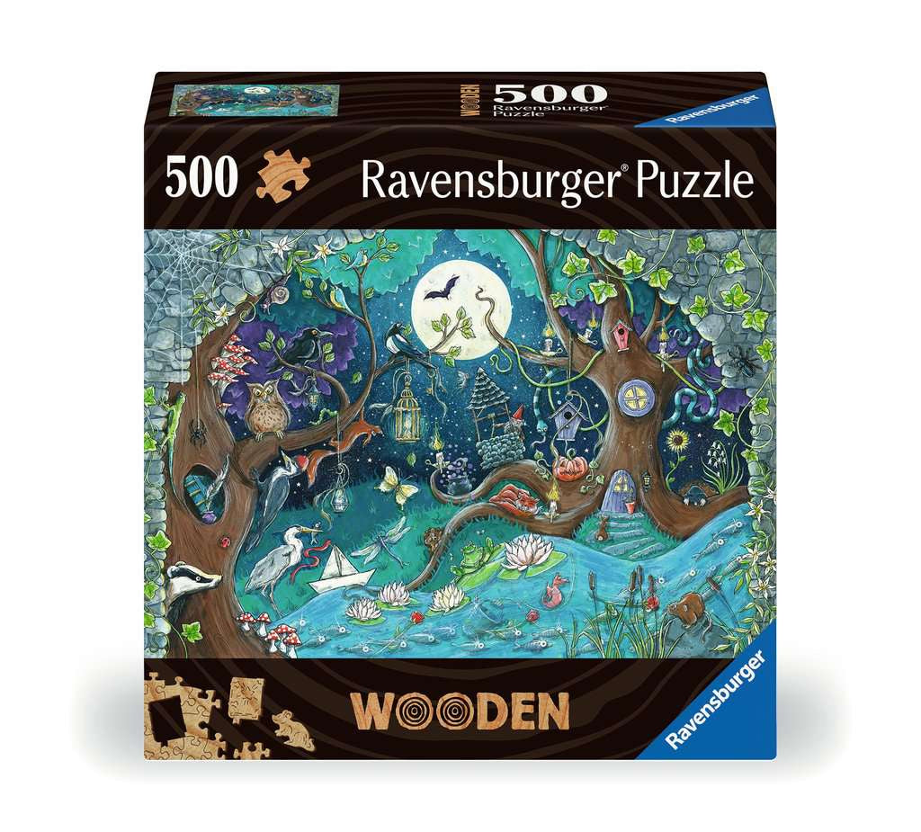 Ravensburger Fantasy Forest 500 Piece Wooden Puzzle
