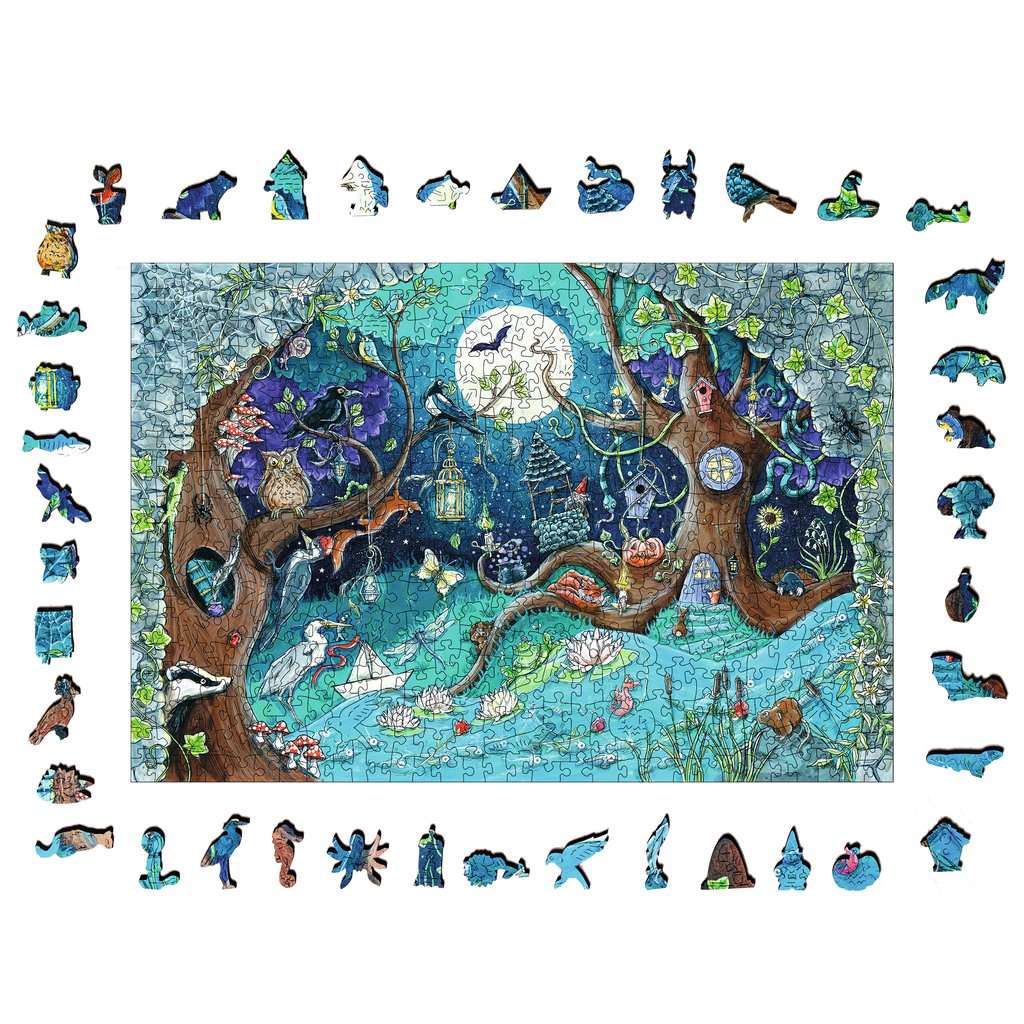 Ravensburger Fantasy Forest 500 Piece Wooden Puzzle