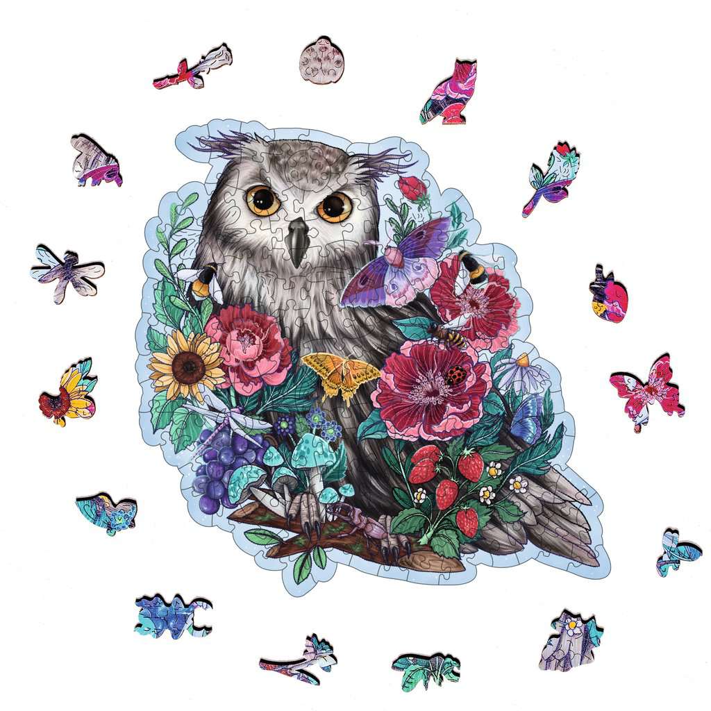 Ravensburger Mysterious Owl 150 Piece Wooden Puzzle