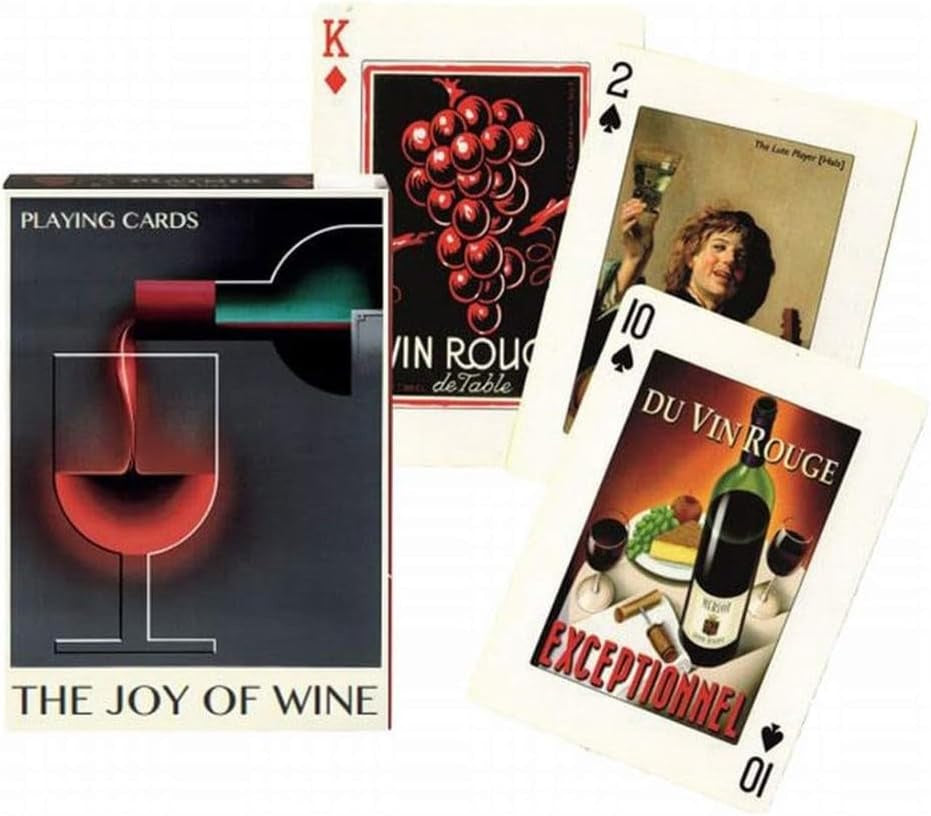 The Joy of Wine Playing Cards