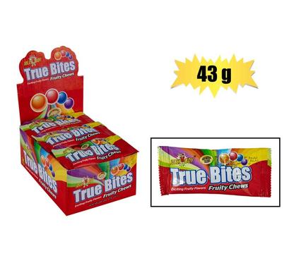 Truebites Fruit Chews 43g Each
