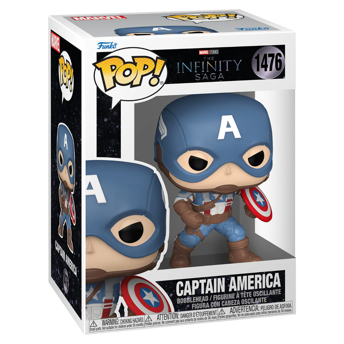 【在庫ラスト】FunkoPOP! MARVELシリーズ 16体セット 1476 FUNKO POP!:THE INFINITY SAGA-CPT AMERICA – Pops Toys