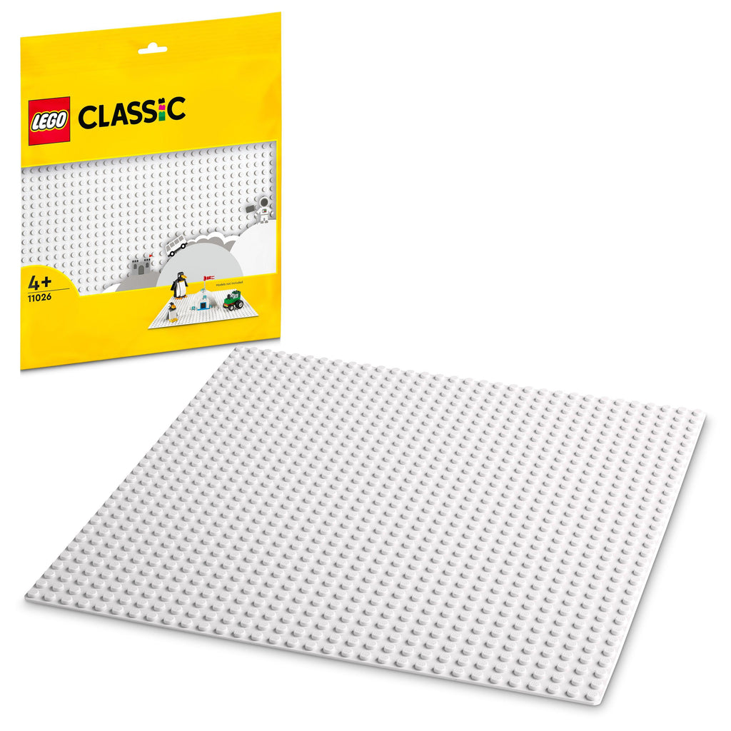 11026 LEGO Classic White Baseplate