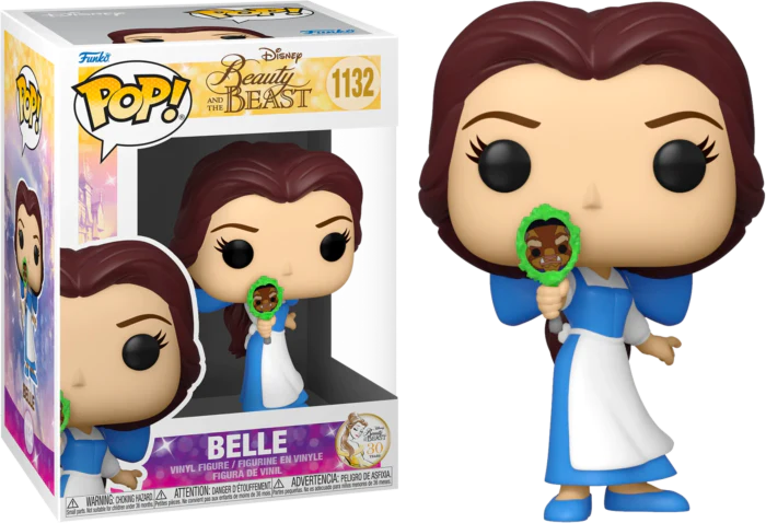 1132 Funko POP! Beauty and the Beast - Belle with Mirror 30th Anniversary