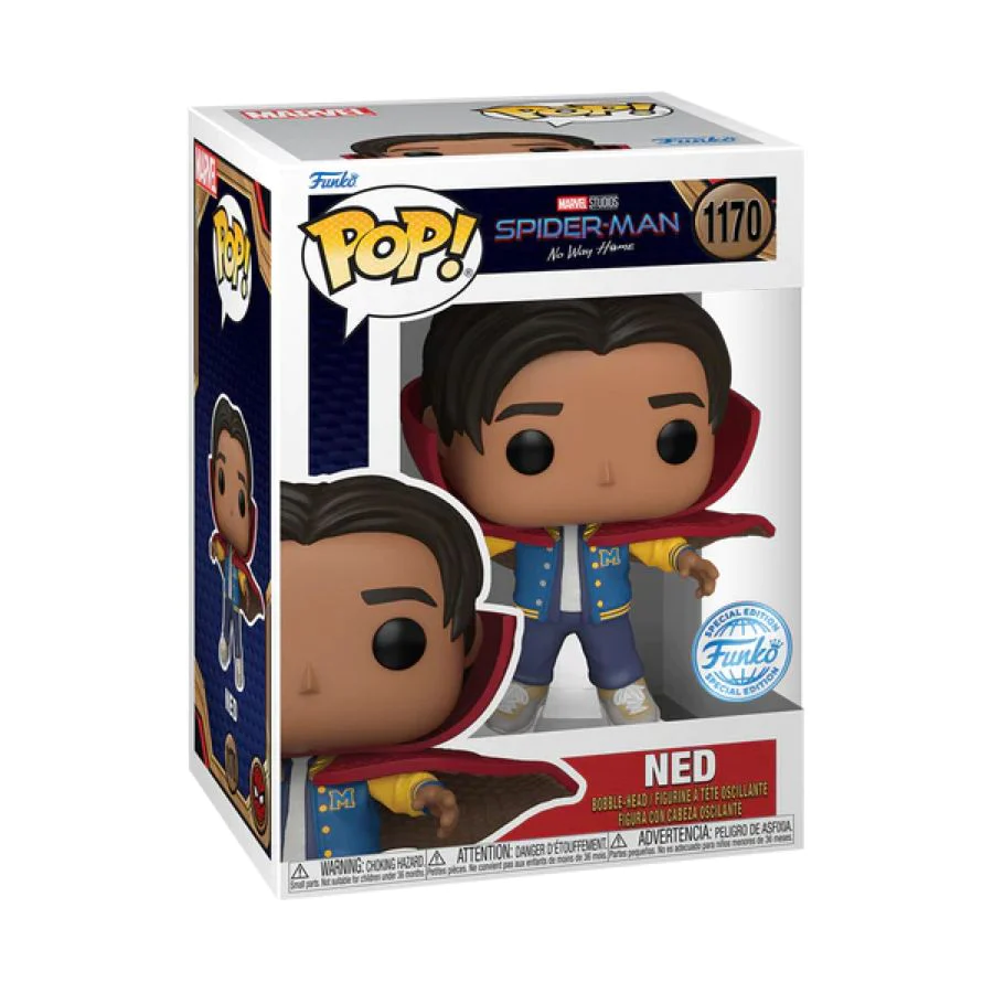 1170 Funko POP! Spider-Man No Way Home - Ned with Cloak of Levitation