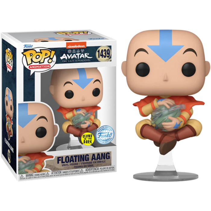 1439 Funko POP! Avatar The Last Airbender - Aang Floating Glow-in-the-Dark