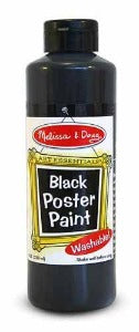 4143 Melissa & Doug Black Poster Paint