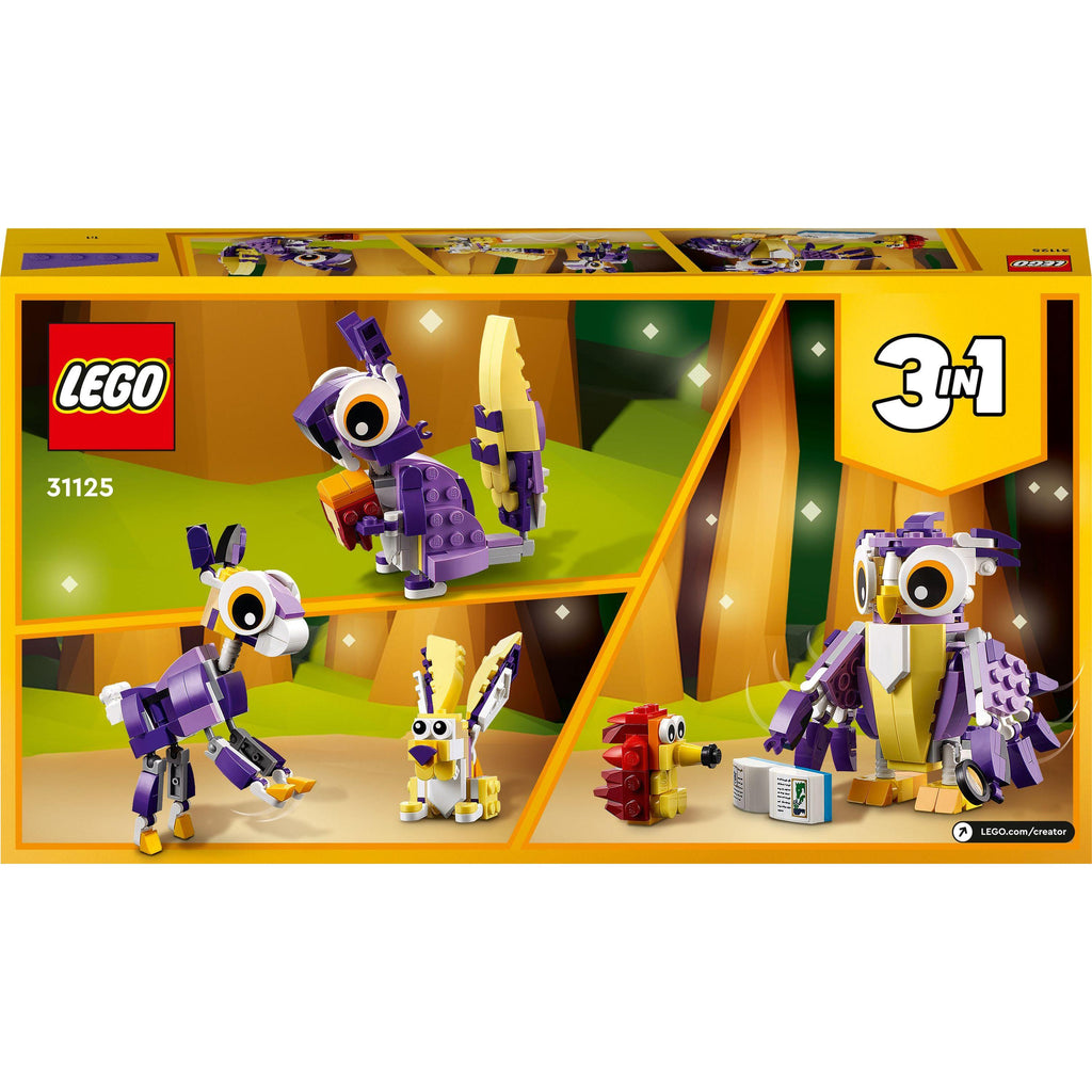 31125 LEGO Creator 3 in 1 Fantasy Forest Creatures