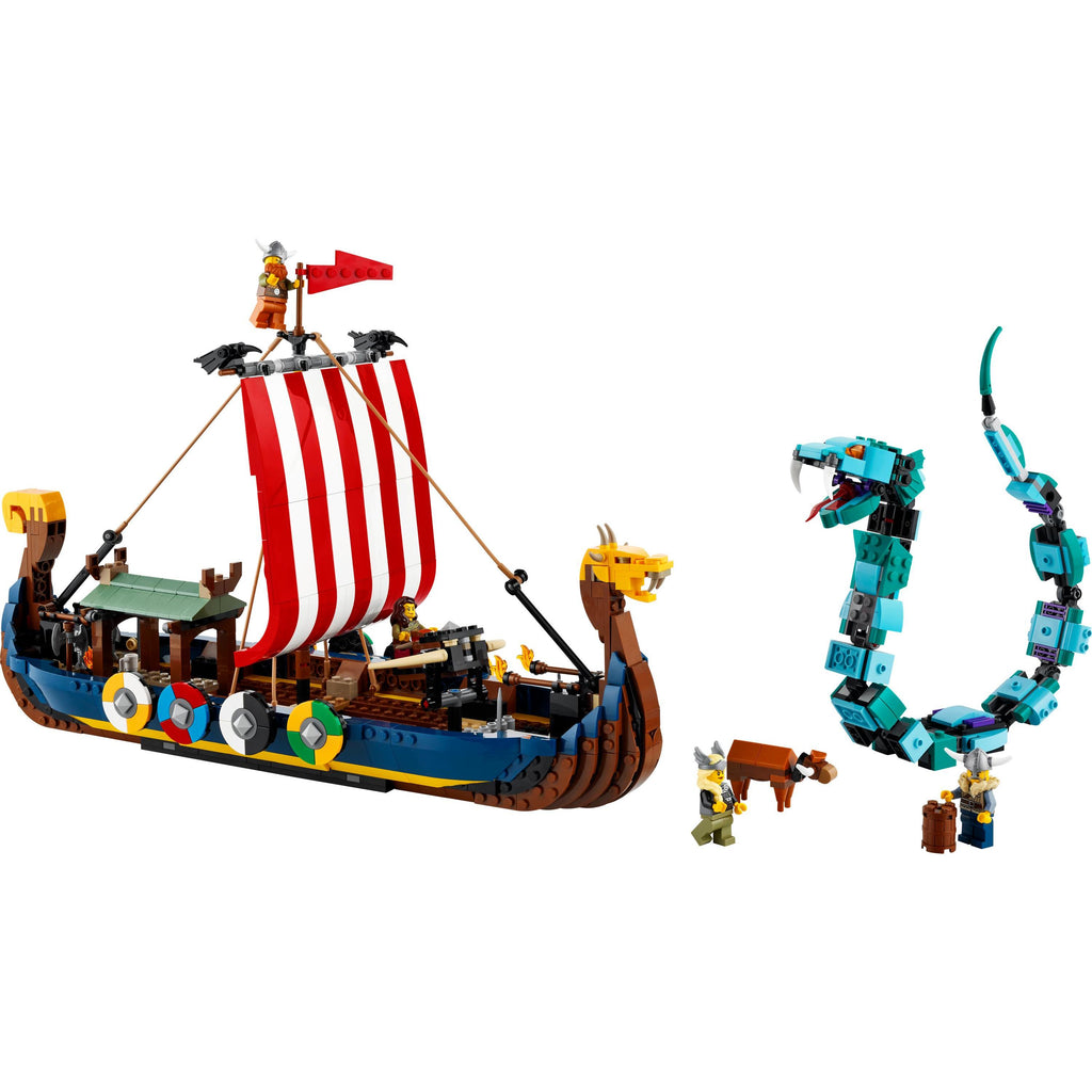 31132 LEGO Creator 3 in 1 Viking Ship and the Midgard Serpent