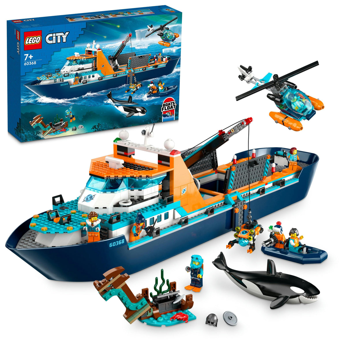 Lego Set Lego City Barco De Pesca LEGO® City Arctic Explorer Ship