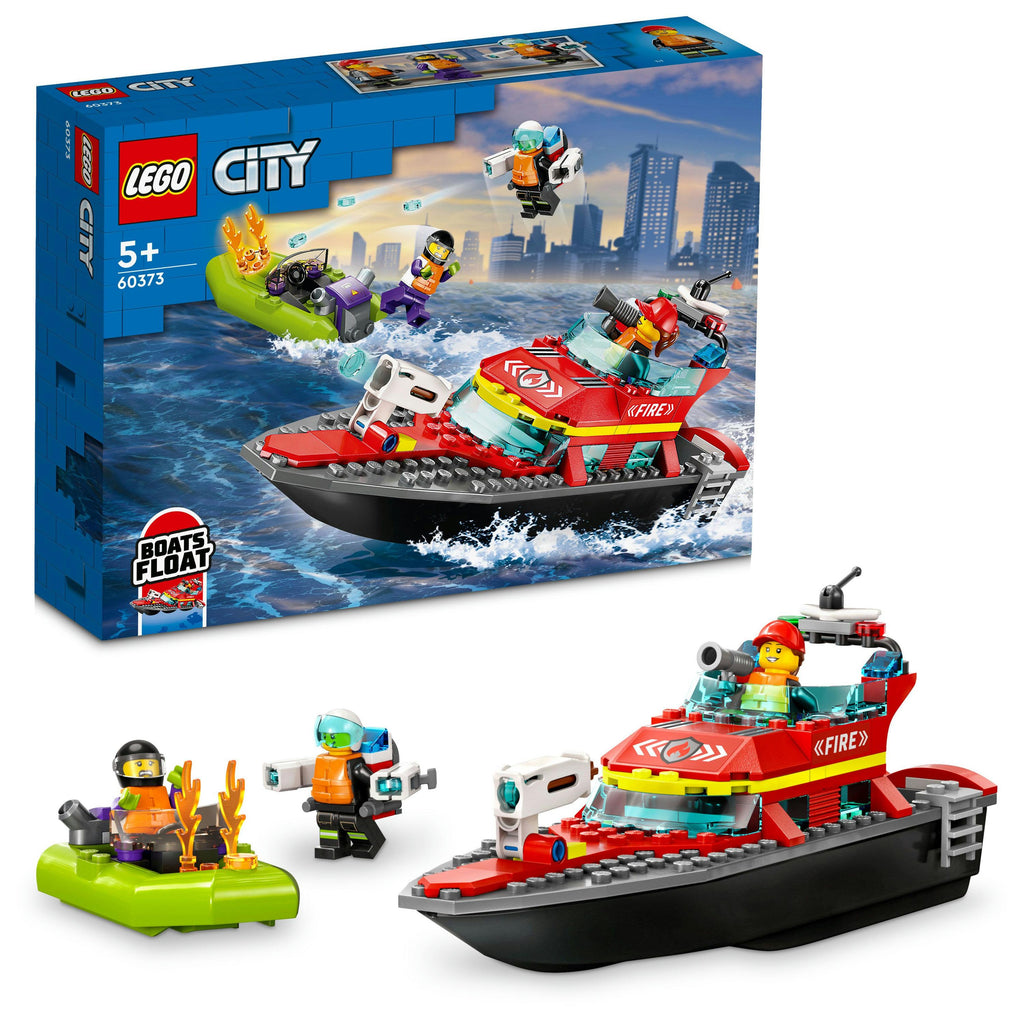 60373 LEGO City Fire Rescue Boat