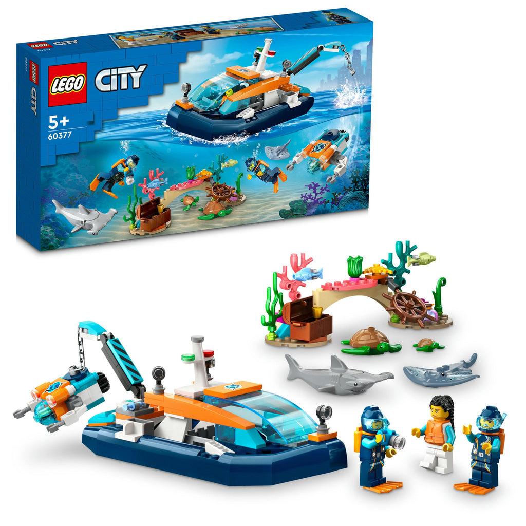 60377 LEGO City Explorer Diving Boat